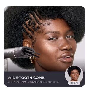 Wide-Tooth Comb - Shark FlexFusion